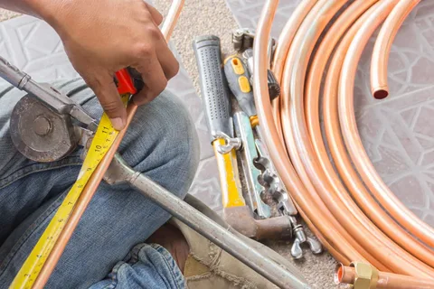 تمديد نحاس امريكي بالرياض